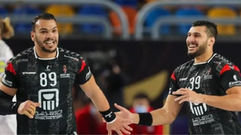 منتخب فراعنة اليد يقترب من ذهبية ألعاب البحر المتوسط بالفوز على أسبانيا فى الشوط الأول