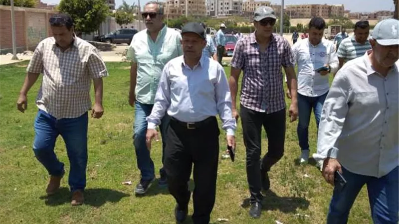 رئيس جهاز بنى سويف الجديد يتفقد أهم المشروعات الخدمية فى المدينة.. بالصور
