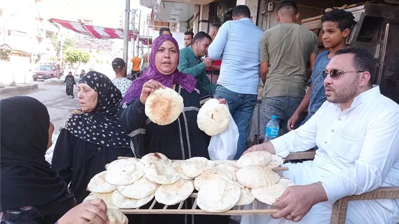 الجمهورية اون لاين تشهد اجراء صاحب مخبز من ذوي الهمم لأول تجربة انتاج عيش بطاطا بالشرقية