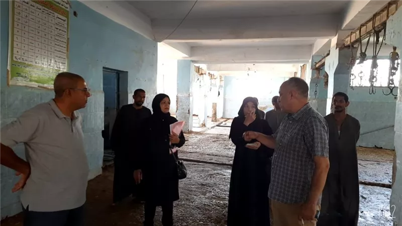 تجهيز المجازر الآلية بإسنا جنوب الأقصر