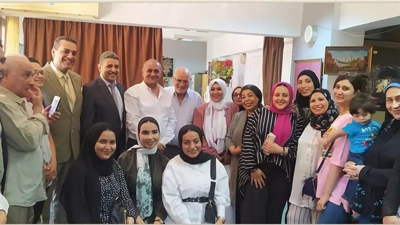 ادارة الهرم التعليمية تكرم اوائل التعليم الفنى الفندقى