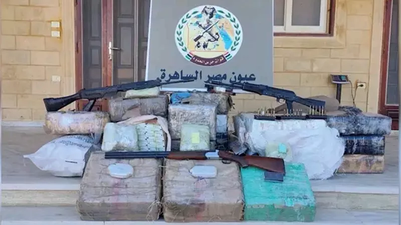 قوات حرس الحدود تكثف جهودها خلال الشهر الجارى على كافة الإتجاهات الإستراتيجية للدولة