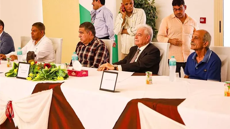 محافظ جنوب سيناء يشهد حفل الزفاف الجماعي لعدد 16 عروسة من ابناء المحافظة