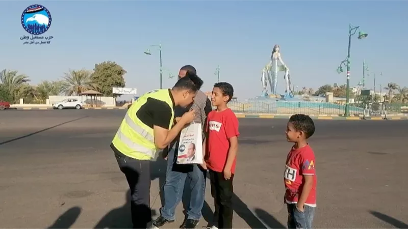 مستقبل وطن يقدم هدية الرئيس لاهالي سفاجا بمناسبة عيد الأضحى المبارك