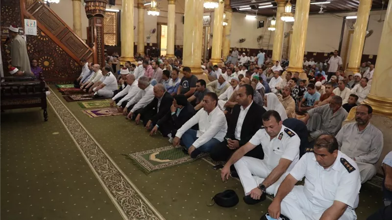 مدير أوقاف بني سويف في خطبة الجمعة يعدد الدروس المستفادة من حجة الوداع..صور