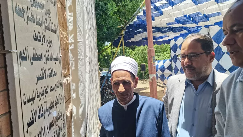 اوقاف الاقصر تفتتح عدد 3 مساجد جديدة اليوم