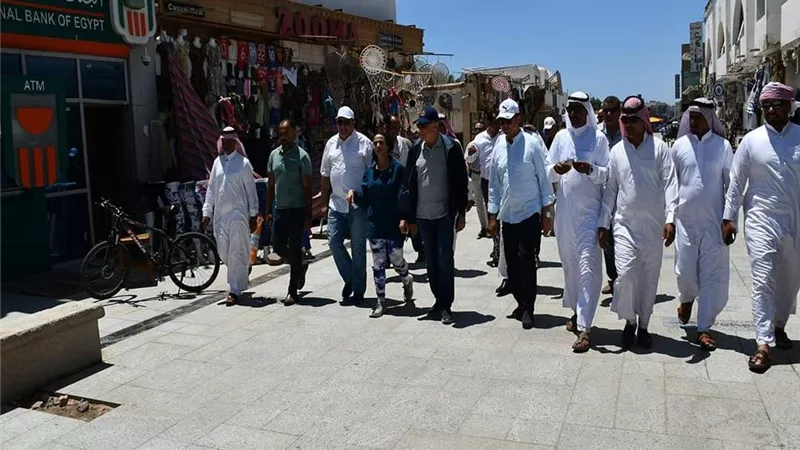 فودة يهنىء اهالى دهب بعيد الاضحى المبارك