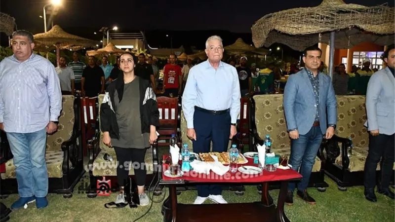 فودة يقيم حفلا فنيا ومأدبة إفطار لتكريم عمال النظافة ورؤساء القطاعات بمدينة شرم الشيخ ويهنئهم بعيد الاضحى المبارك