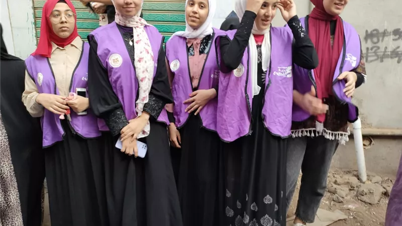 مركز شباب اسنيت يشاركون فى تنظيم صلاة عيد الاضحى