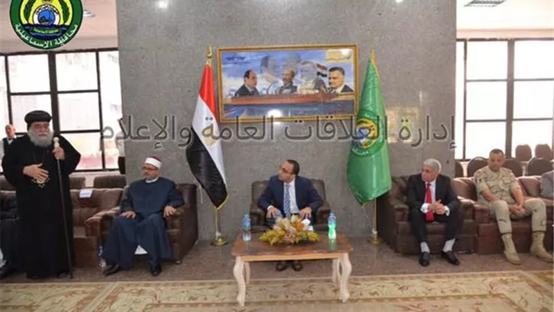 نسيج واحد..قيادات الإسماعيلية يستقبلون المهنئين بعيد الأضحى..صور