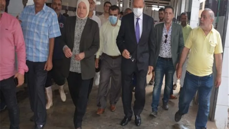 الهجان يتفقد عدداً من مجازر القليوبية وإستقبال الأضاحي في أول أيام العيد