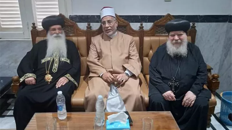 وكيل الأزهر يستقبل وفود كنائس سوهاج للتهنئة بعيد الأضحى المبارك