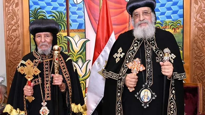 قداسة البابا يستقبل بطريرك إريتريا