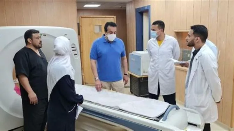 عبد الغفار يتفقد مستشفى الضبعة بمطروح ..ويطمئن على توافر أرصدة الأدوية والمستلزمات الطبية