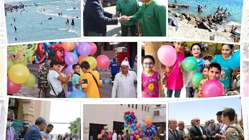 المواطنون هربوا من حرارة الجو الى الشواطئ و المتنزهات