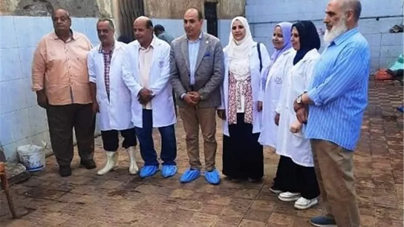 بيطري الشرقـية يشرف على ذبح 394 رأس ماشية وأغنام أضاحي بالمجازر المعتمدة