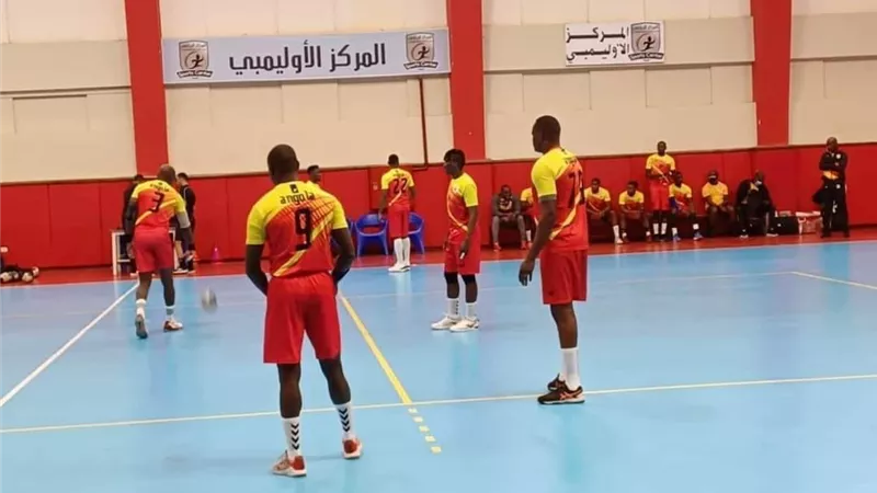 المنتخب الأنجولي ينهي استعداداته لمواجهة زامبيا بأمم إفريقيا لكرة اليد ..صور