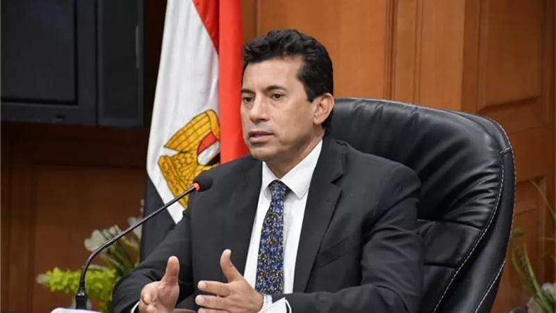 وزير الرياضة يتابع اللمسات النهائية لحفل افتتاح بطولة افريقيا لليد