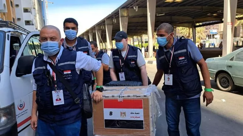الصحة: مرور دوري للبعثة الطبية على مستشفيات عرفات ومنى ومكة للاطمئنان على الحجاج المصريين