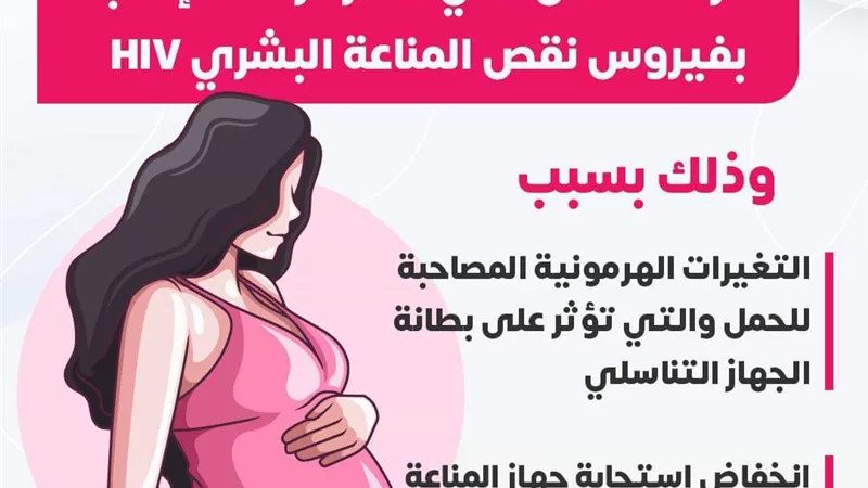 الصحة : المراة الحامل الأكثر عرضة للإصابة بفيروس نقص المناعة البشري لهذه الأسباب