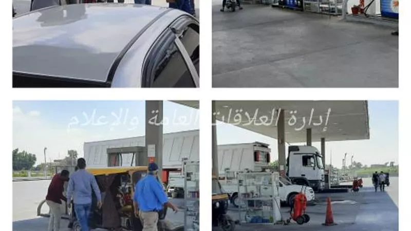 حملات رقابية تفاجئ محطات الوقود و مواقف الأجرة بالإسماعيلية