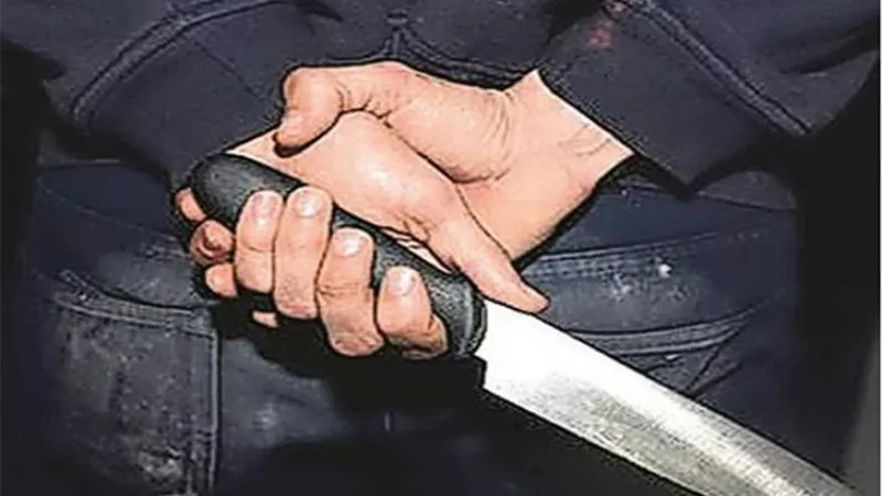 عامل شربين حل خلافات الجيرة بالنار