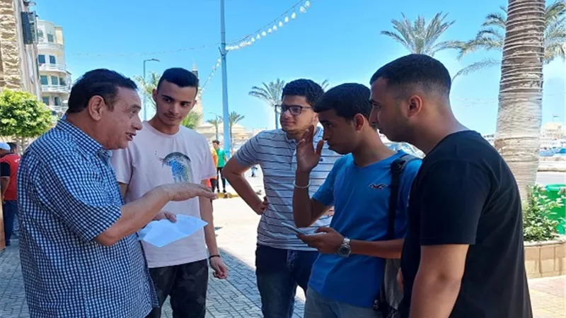 يوم حزين على طلاب الثانوية العامة بالاسكندريه بسبب التاريخ والفيزياء