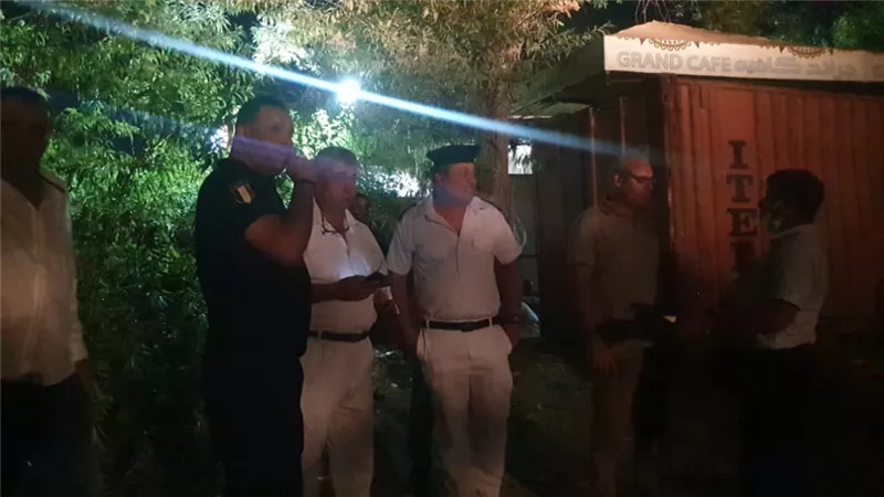 السيطرة علي حريق هائل في منطقة كوبري 15 مايو ببنها