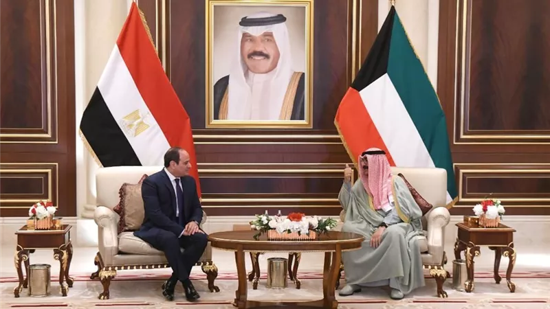 ولي عهد الكويت: مصر ركيزة أساسية لأمن واستقرار الوطن العربي