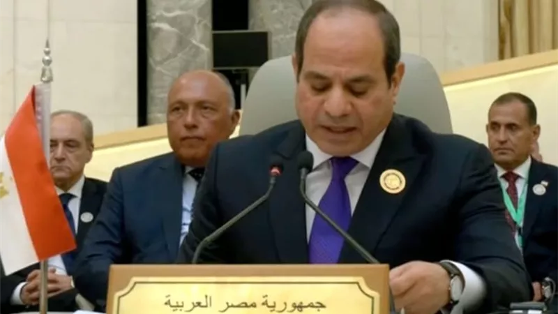 لا مكان للميليشيات ولا لداعميها ... نص كلمة الرئيس السيسي خلال أعمال «قمة جدة للأمن والتنمية» بالسعودية