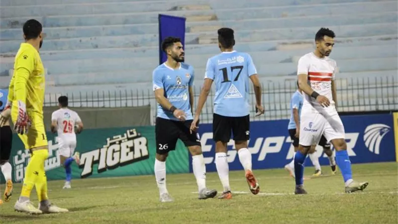 مرور 30 دقيقة.. التعادل السلبي يسيطر على لقاء الزمالك والمحلة
