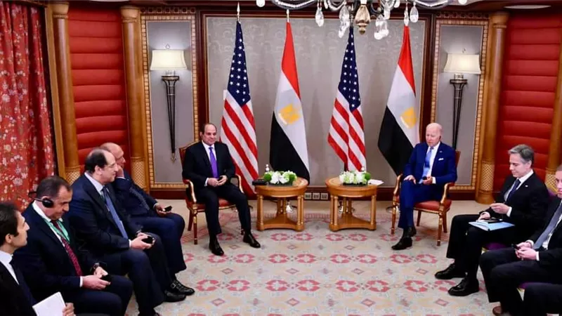 البيت الأبيض: بايدن أكد للرئيس السيسى دعمه لضمان أمن مصر الغذائي