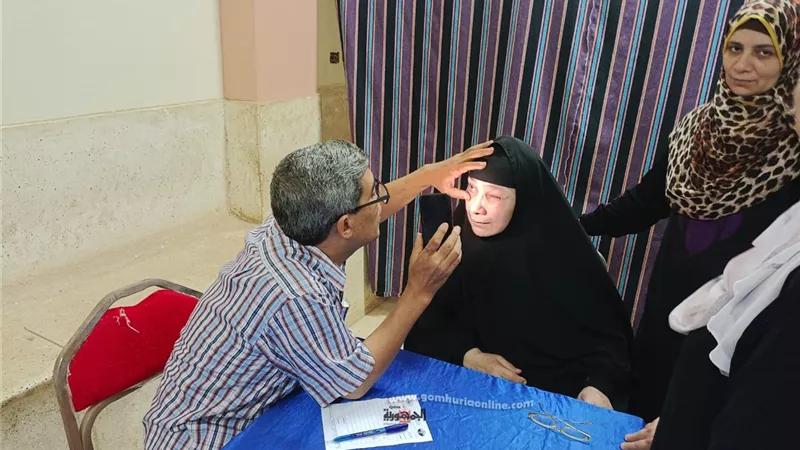 جامعة السادات تدشن مشروع تنموى لتنمية الريف المصري بقرية 