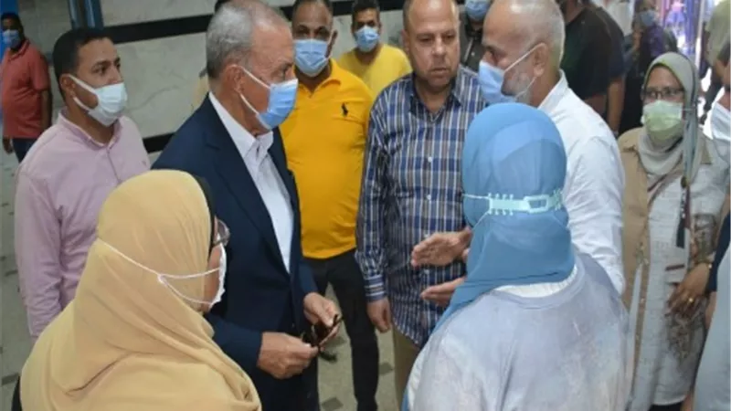 الهجان يتفقد مستشفى بنها التعليمي والحميات للاطمئنان على الخدمات المقدمة للمواطنين
