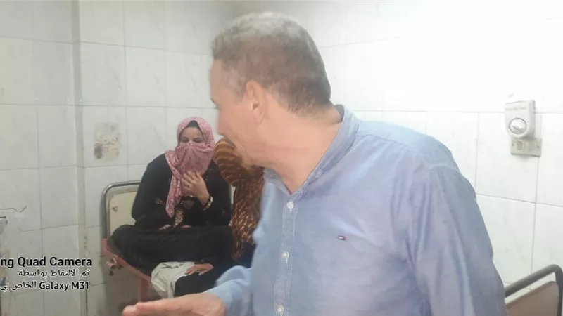 إصابة ٢٣ شخص بتسمم اثر تناول ترمس بأحد الأفراح بأسيوط