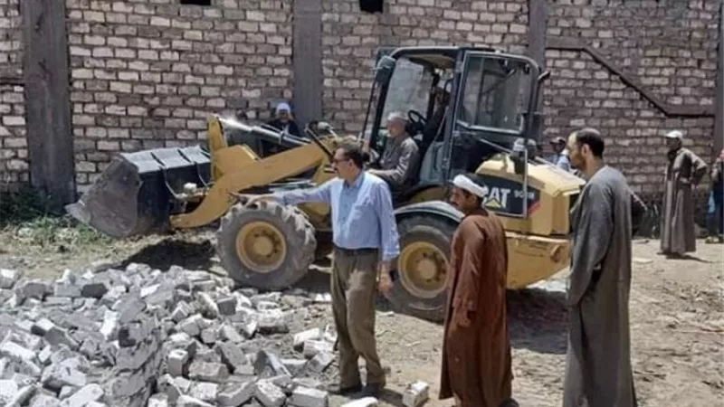 محافظ أسيوط: إزالات فورية لتعديات على أراضي زراعية بقرى مركز أسيوط