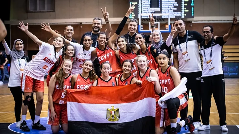 منتخب ناشئات السلة يهزم نيوزيلندا ويحتل المركز الـ 11 في كأس العالم لأول