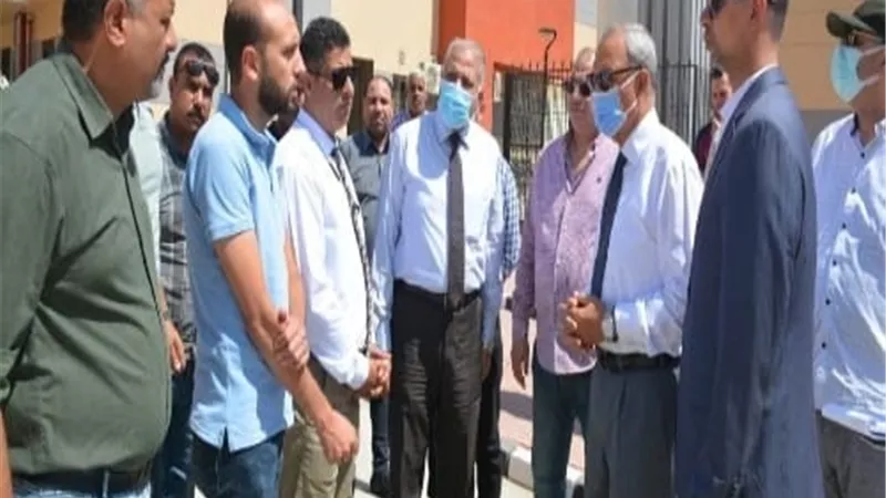 محافظ القليوبية يتفقد أعمال تطوير مستشفى طوخ المركزي واللمسات الاخيرة 