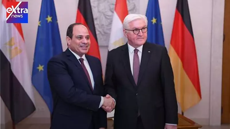 اكسترا نيوز :انتهاء لقاء الرئيس السيسى ونظيرة الالمانى
