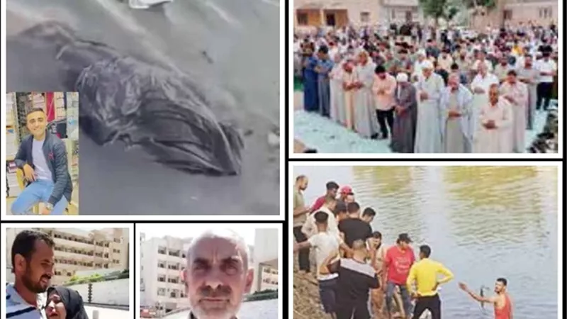 وضعوا جثت صاحبهم في كيس زبالة وألقوه في الترعة بالشرقية