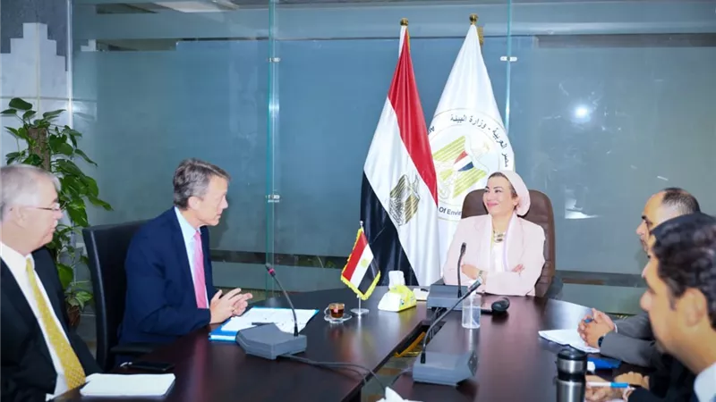 وزيرة البيئة تبحث مع ممثلي الوكالة الأمريكية للتنمية الدولية USAID التعاون فى الملفات البيئية