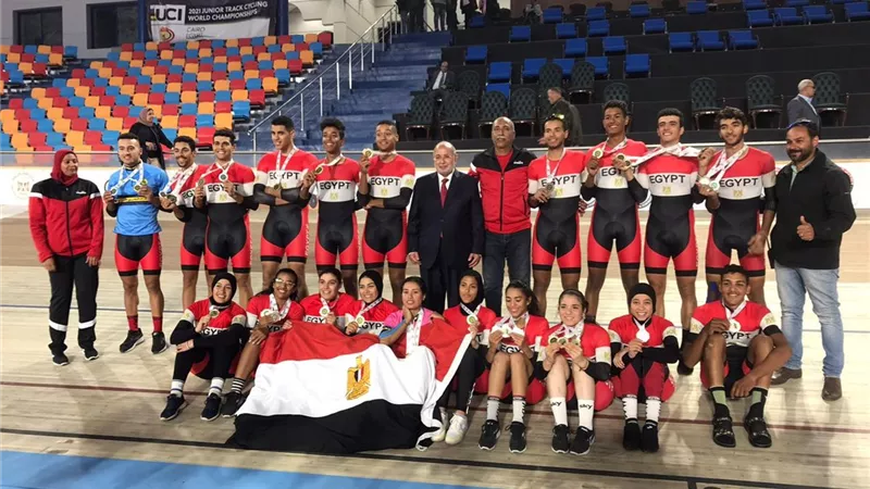 منتخب مصر للدراجات يفوز بـ 26 ميدالية في بطولة أفريقيا للمضمار بنيجيريا