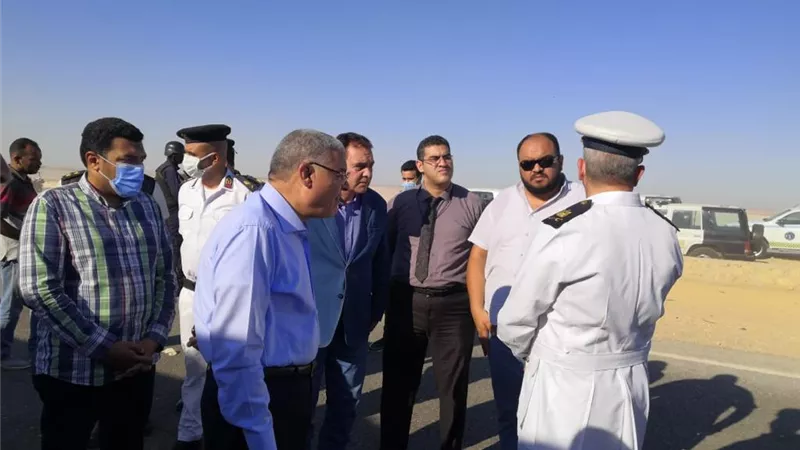 مصرع وإصابة 55 فى تصادم أتوبيس نقل جماعي بسيارة نقل مقطورة بالمنيا