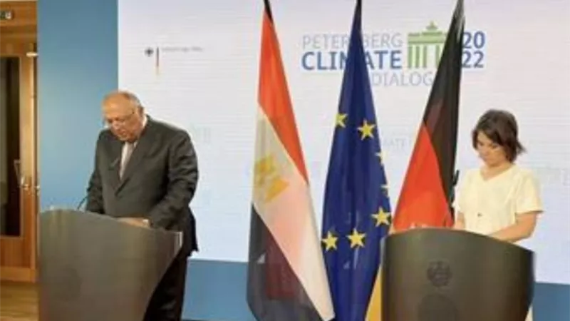 شكرى: علينا التوصل لنتائج ملموسة بشأن التأقلم مع التغيرات المناخية فى 2025