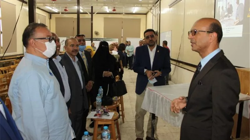 نائب رئيس جامعة أسيوط يشهد حفل مشاريع تخرج قسم العمارة بكلية الفنون الجميلة