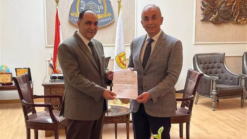 رئيس جامعة الزقازيق يقرر تعيين الدكتور ايهاب الببلاوى مستشارا لرئيس الجامعة لشئون الإعاقة