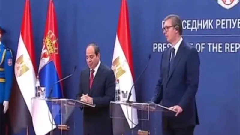 جامع: منتدى الأعمال المصري الصربي فرصة لتعزيز التعاون التجاري والاستثماري بين البلدين