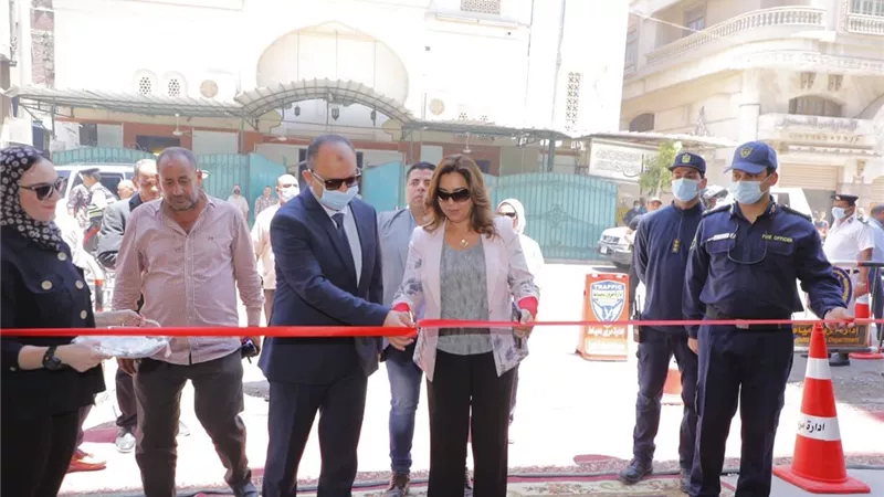 محافظ دمياط تفتتح مبنى الحماية المدنية الجديد