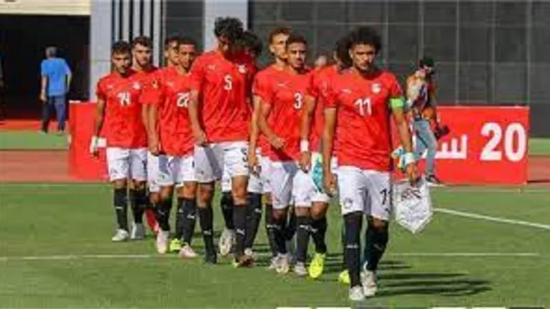 منتخب مصر يختتم استعداداته لمواجهة عمان بكأس العرب للشباب