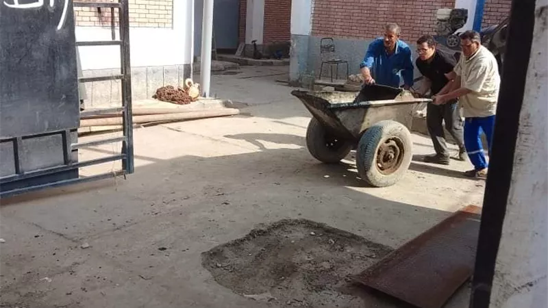 خطة تطهير شبكات مياه الشرب والصرف الصحي ببني سويف